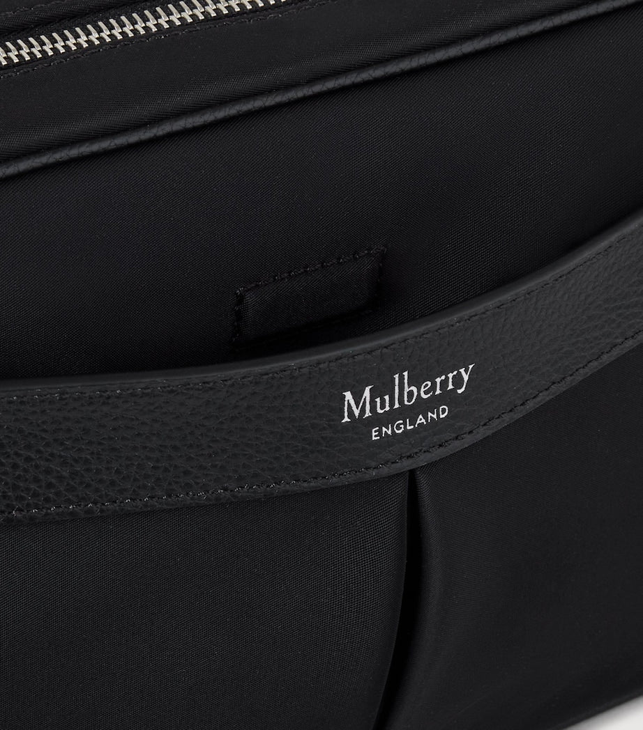 Mulberry Black Heritage Nylon Cross-Body Bag