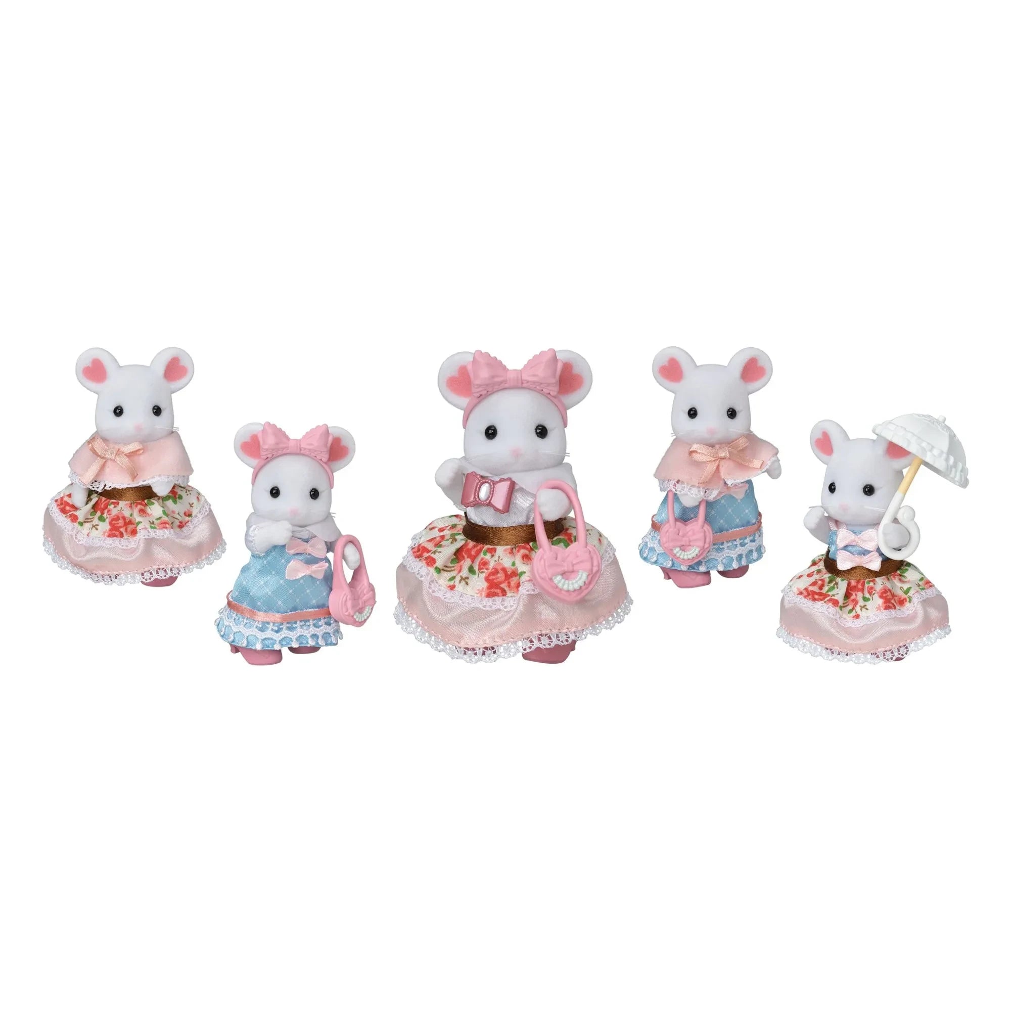 Sylvanian Families - The fashion case and big sister marshmallow mouse