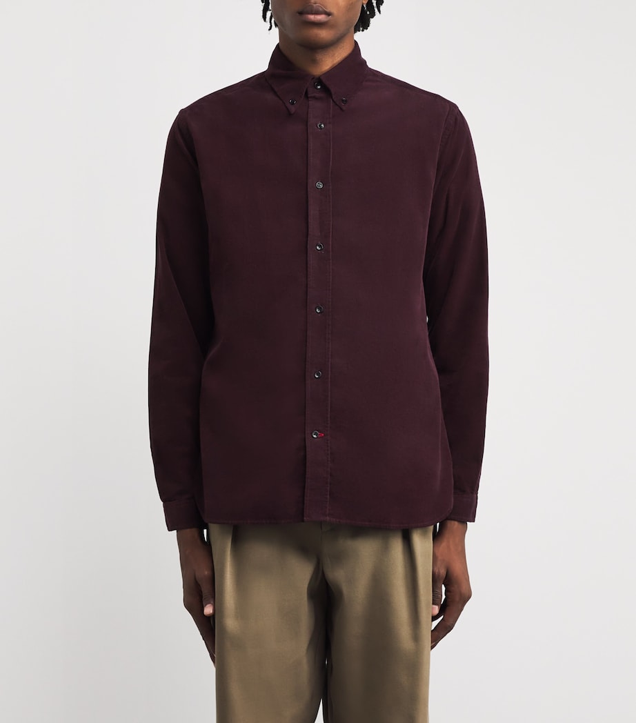 Red Mersey Corduroy Shirt
