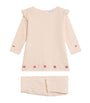 Cotton-Wool-Cashmere Top and Leggings Set (Newborn-24 Months)