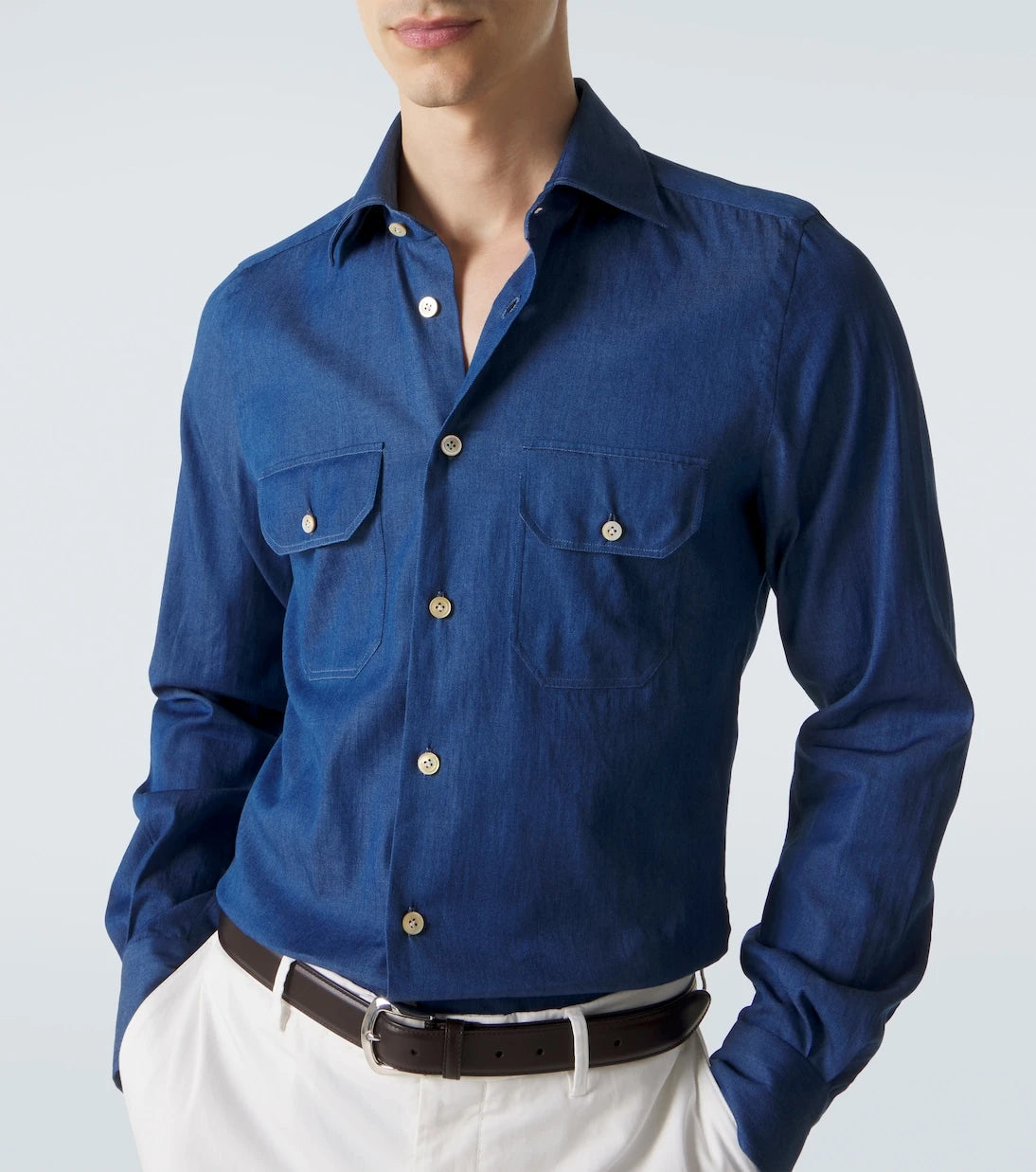 Kiton - Denim shirt
