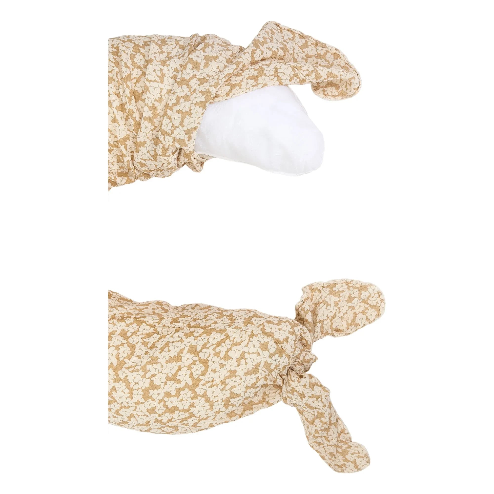 Nobodinoz - Golden Brown Sakura maternity cushion | Brown