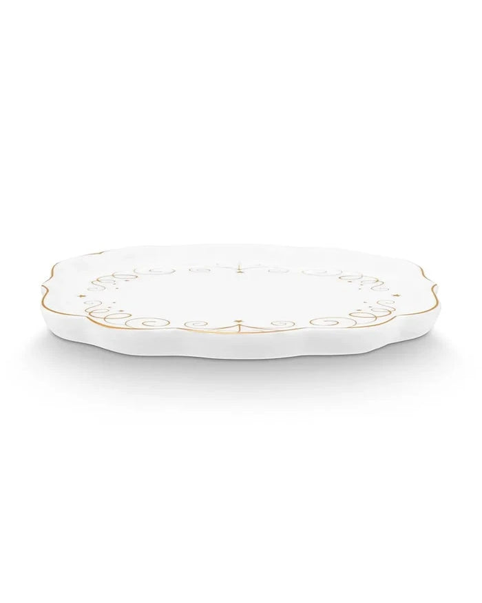 Pip Studio Royal Winter White Tabak Seti (6 Parça)