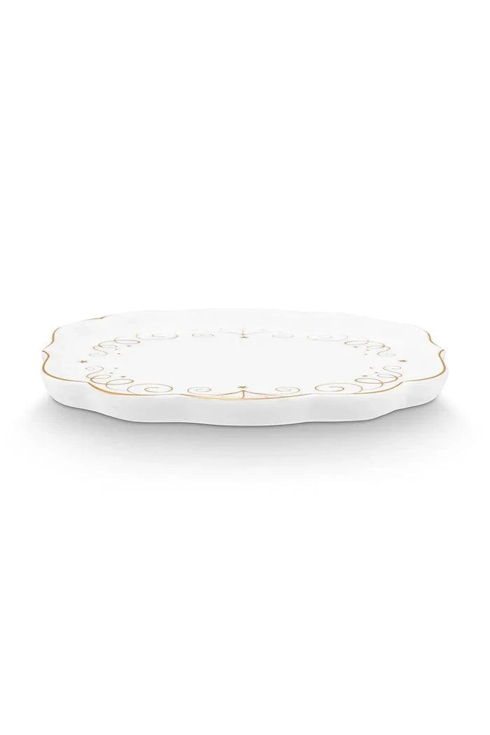 Pip Studio Royal Winter White Tabak Seti (6 Parça)