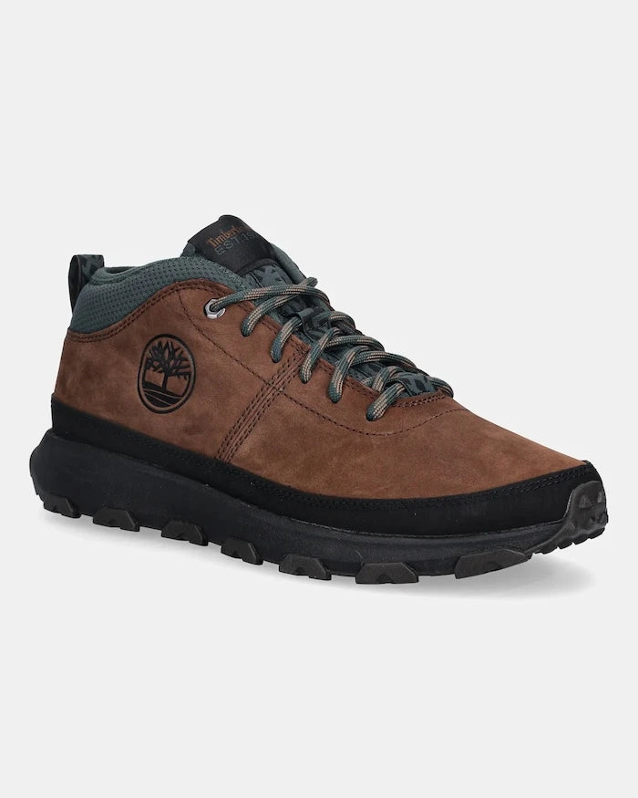 Кожени обувки Timberland Winsor Trail Mid Lace