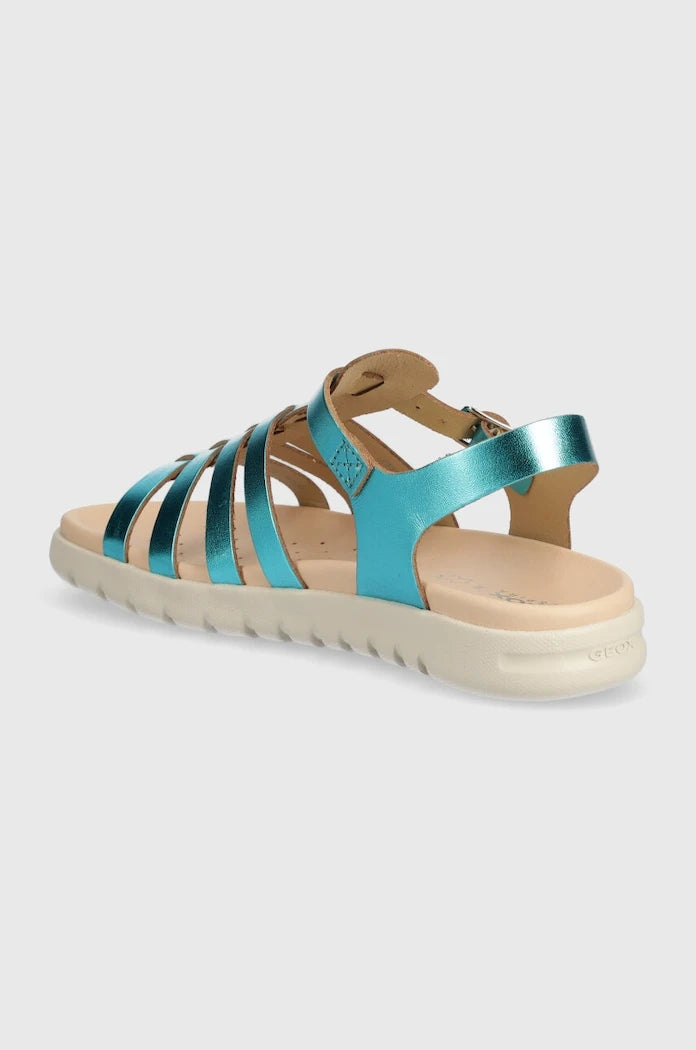 Детски сандали от кожа Geox SANDAL SOLEIMA