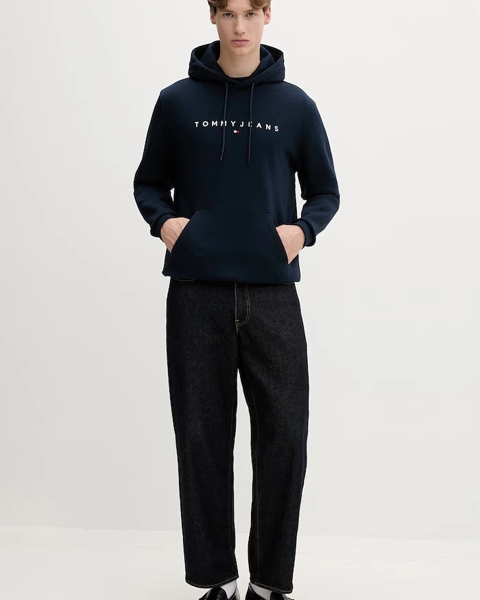 Tommy Jeans суичър с качулка мъжки с памук