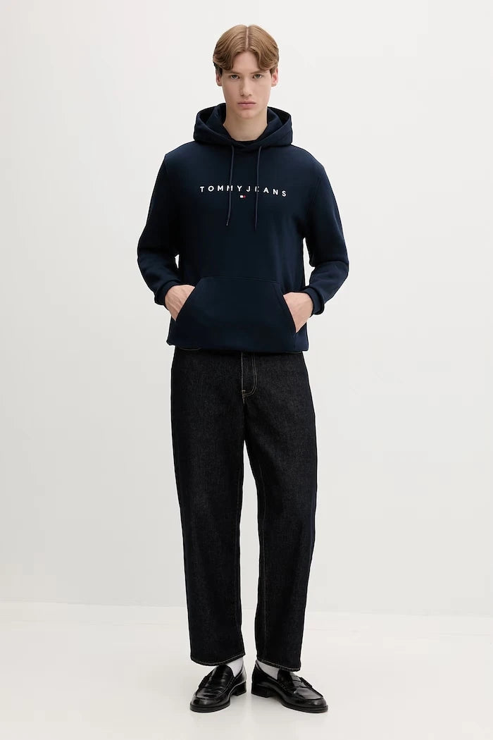 Tommy Jeans суичър с качулка мъжки с памук