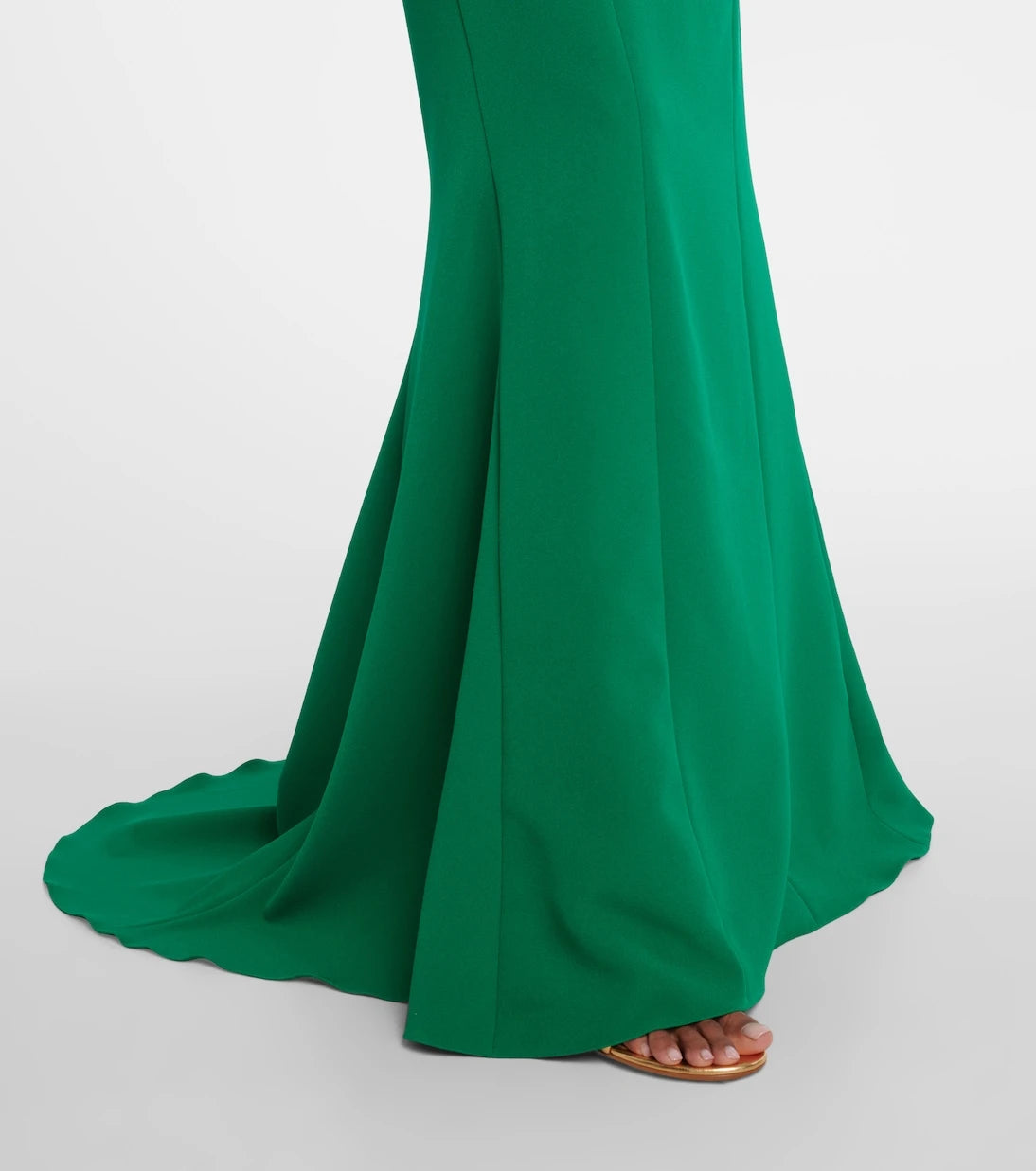 Safiyaa - Angelina strapless crêpe gown