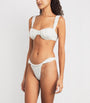 Faithfull the Brand White Broderie Anglaise Emily Bikini Top