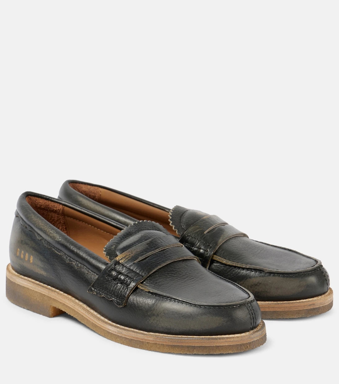 Golden Goose - Jerry leather penny loafers