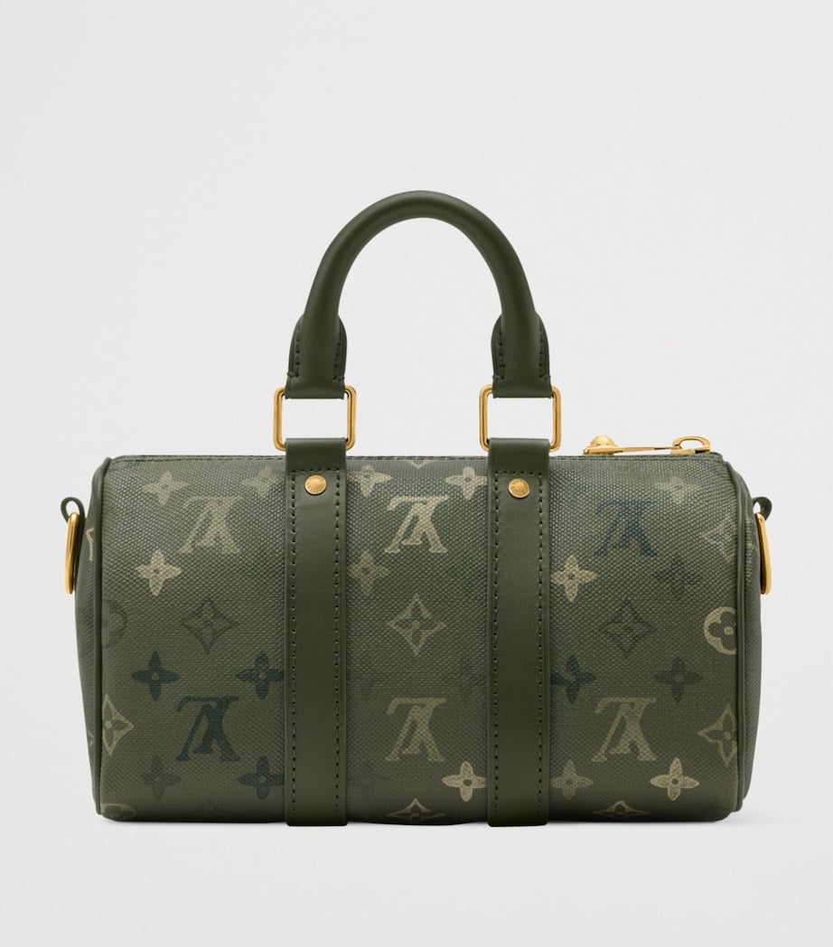 LOUIS VUITTON Canvas Keepall Bandoulière 25 Cross-Body Bag