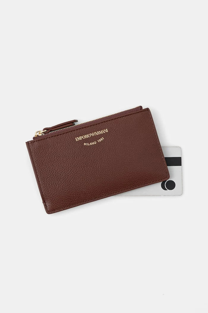 Emporio Armani портфейл дамски от кожа