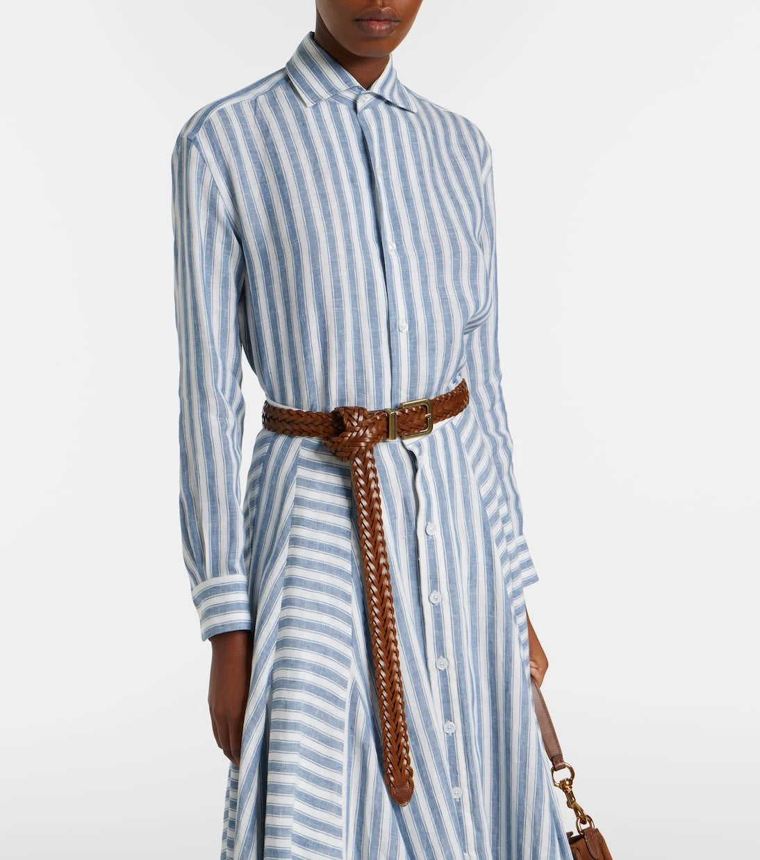 Ralph Lauren Collection - Capri striped linen shirt