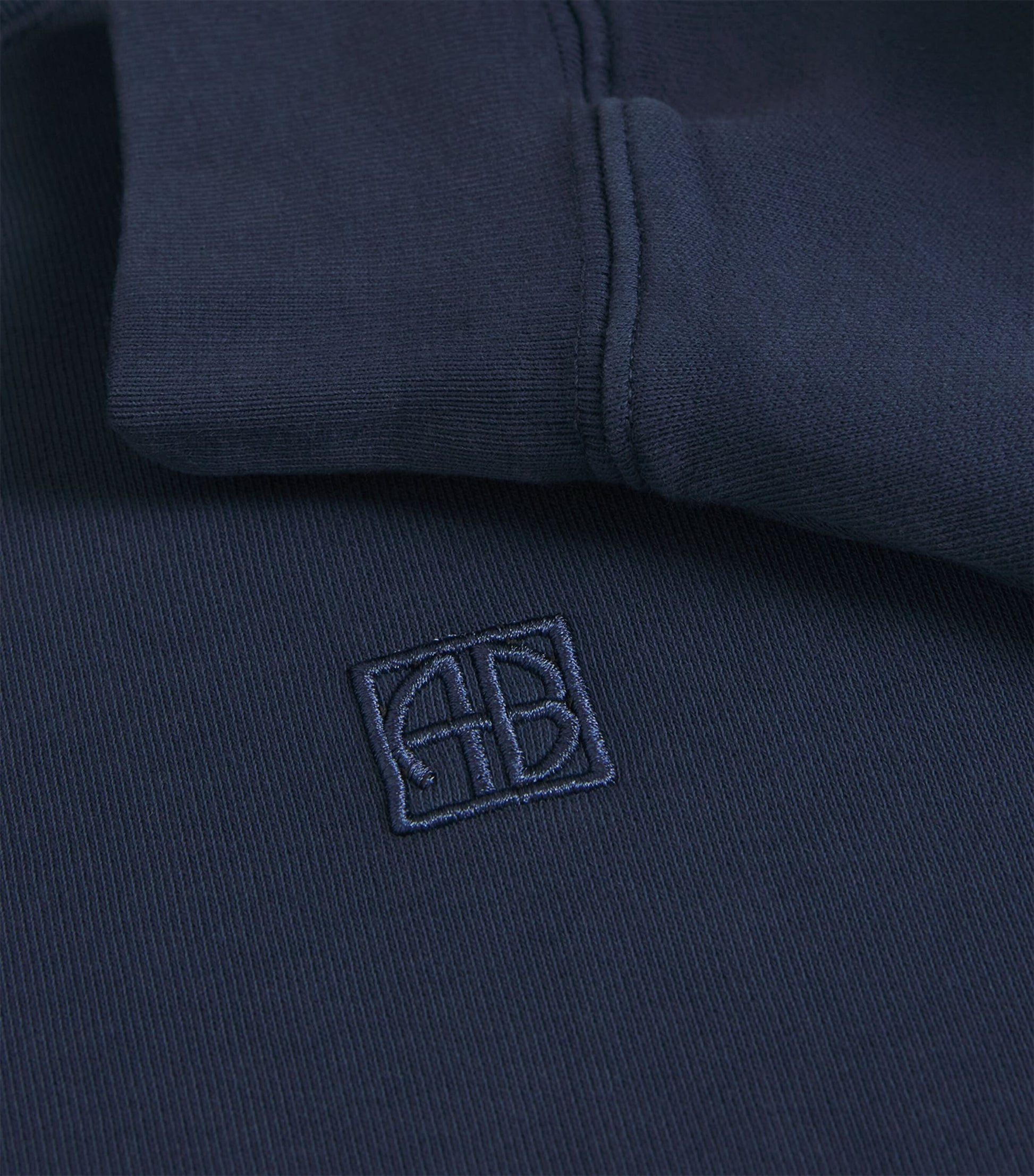 Blue Monogram Miles Sweatshirt