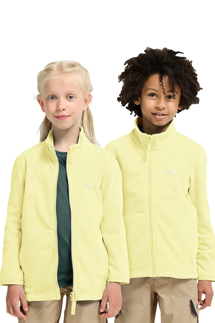 Jack Wolfskin çocuk polar sweatshirt TAUNUS 100 FZ K