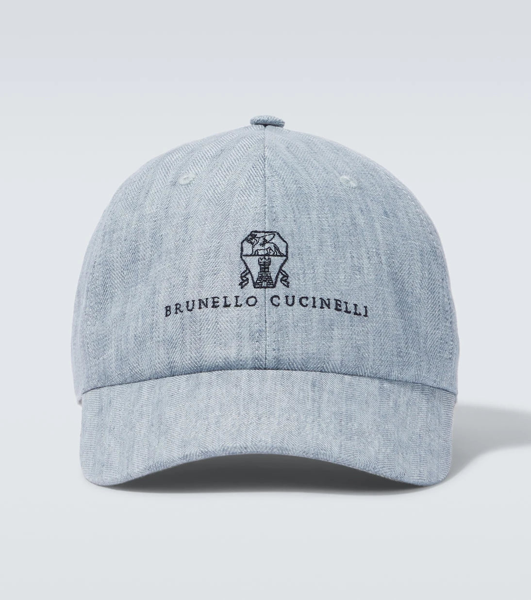 Brunello Cucinelli - Logo linen baseball cap
