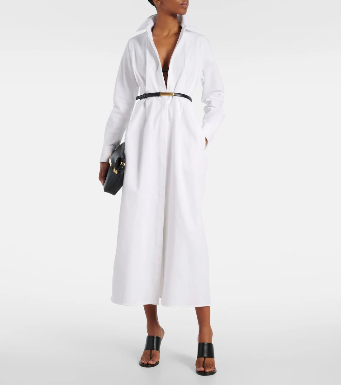 Max Mara - Arezzo gabardine shirt dress