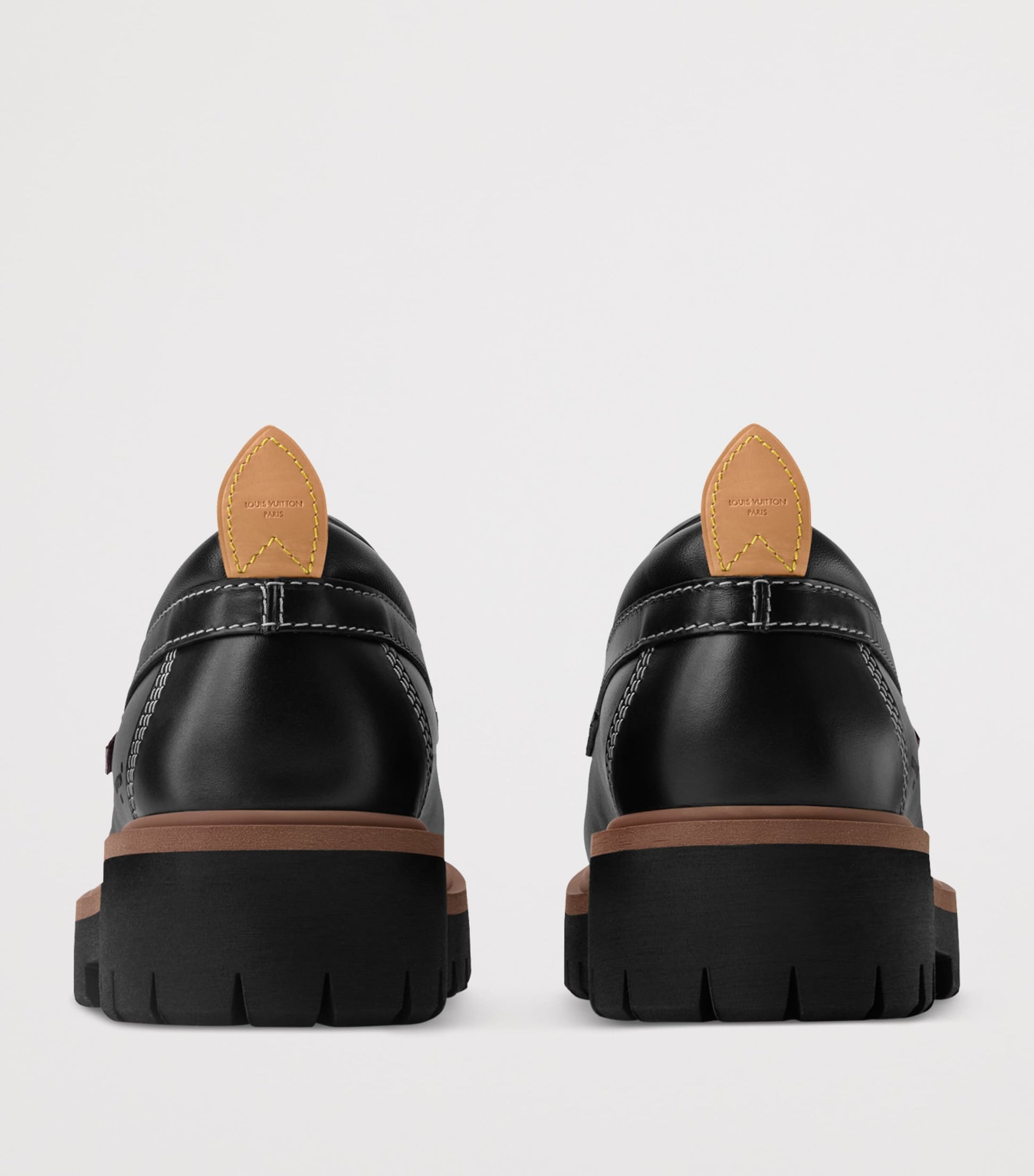 Leather Remix Loafers