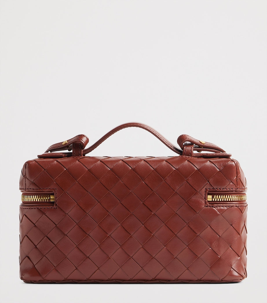 Bottega Veneta Brown Bang Bang Vanity Case Bag