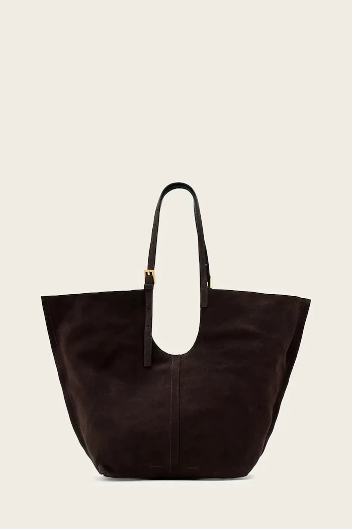 AllSaints kadın süet shopper çanta ARA