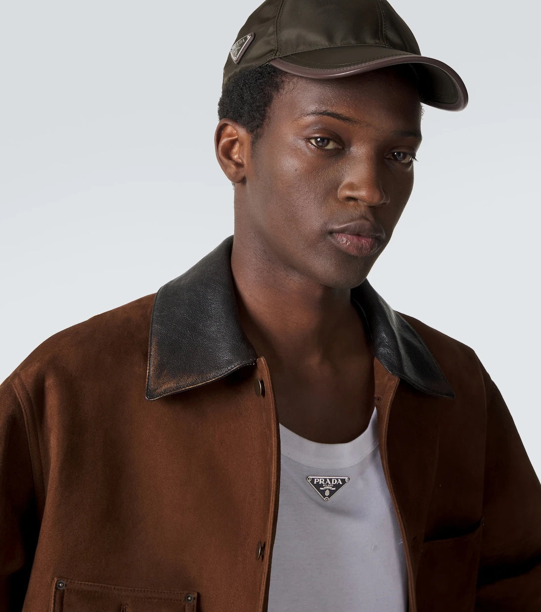 Prada - Prada Speedrock Re-Nylon baseball cap