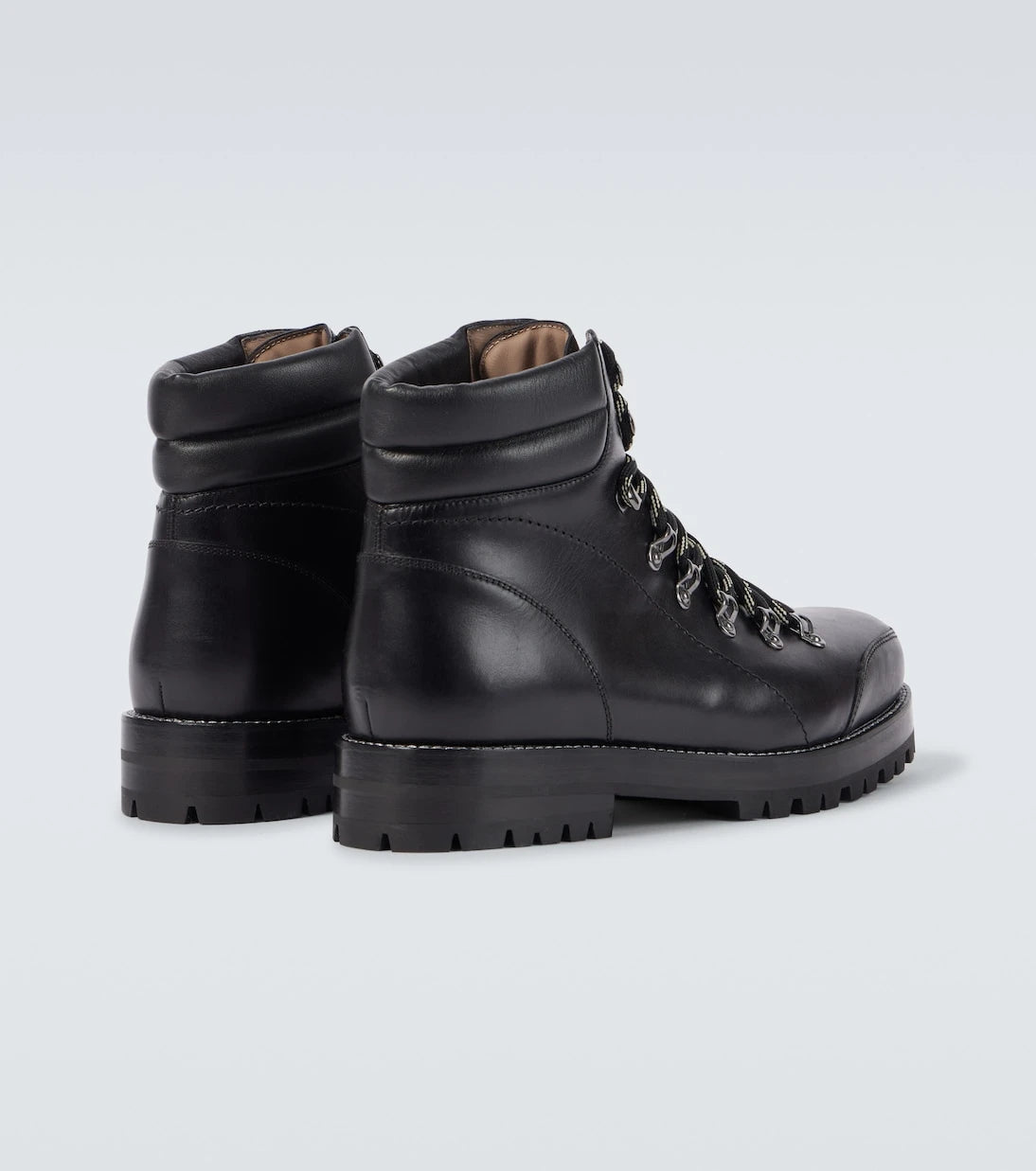 Manolo Blahnik - Janka leather lace-up boots