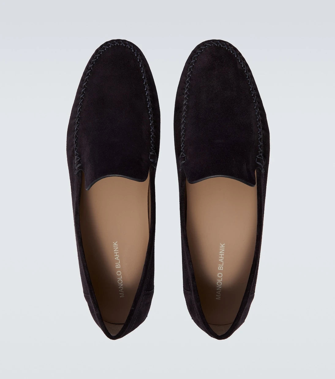 Manolo Blahnik - Suede loafers