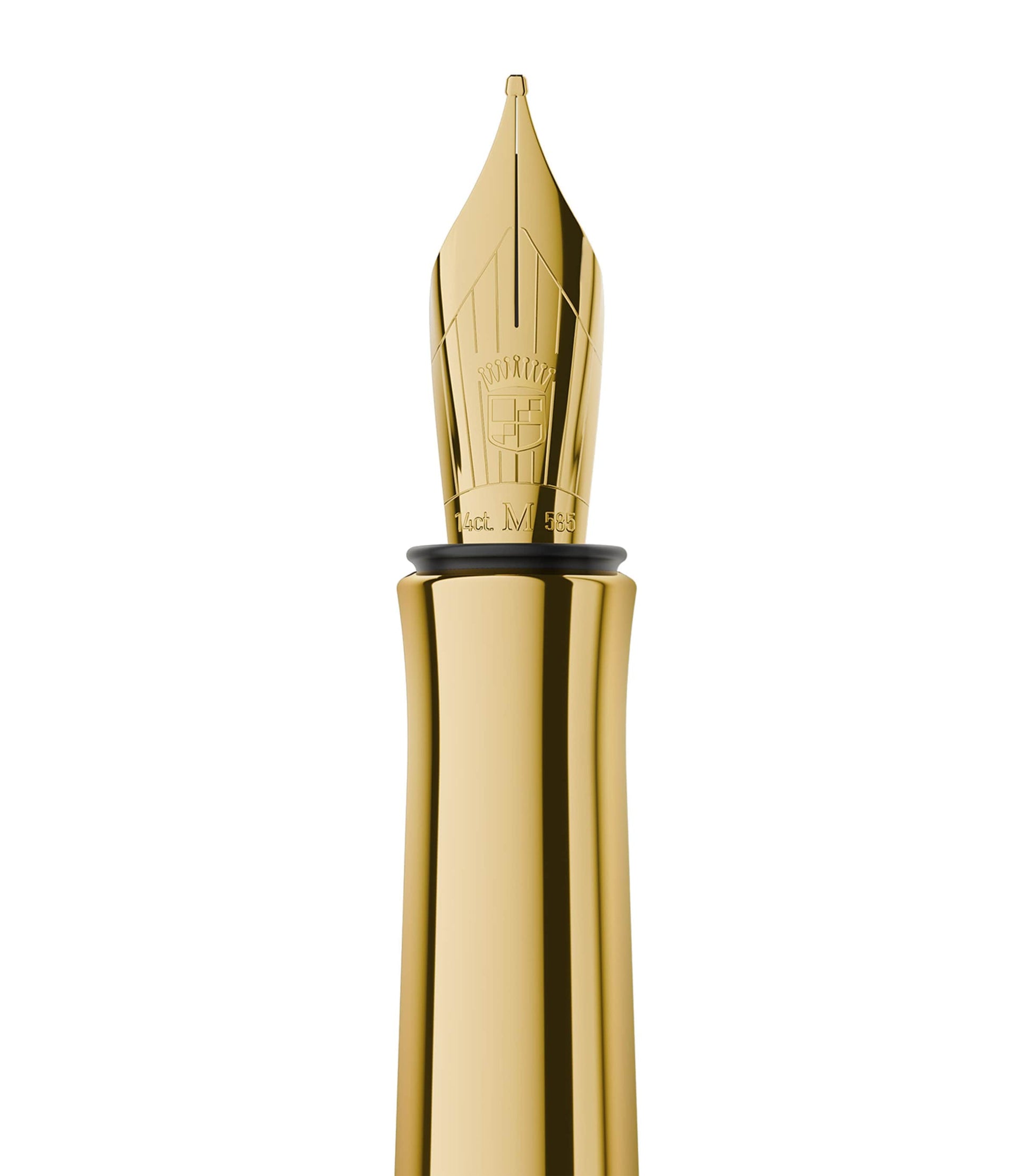 Graf von Faber-Castell Gold-Trim Hornbeam Wood Bloom Fountain Pen