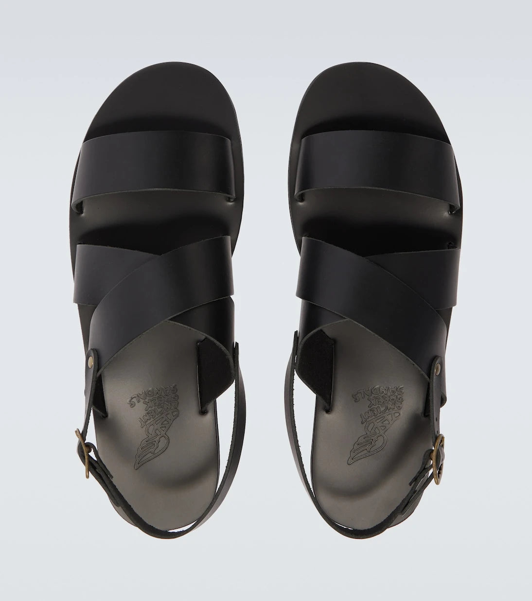 Ancient Greek Sandals - Miltos leather slingback sandals