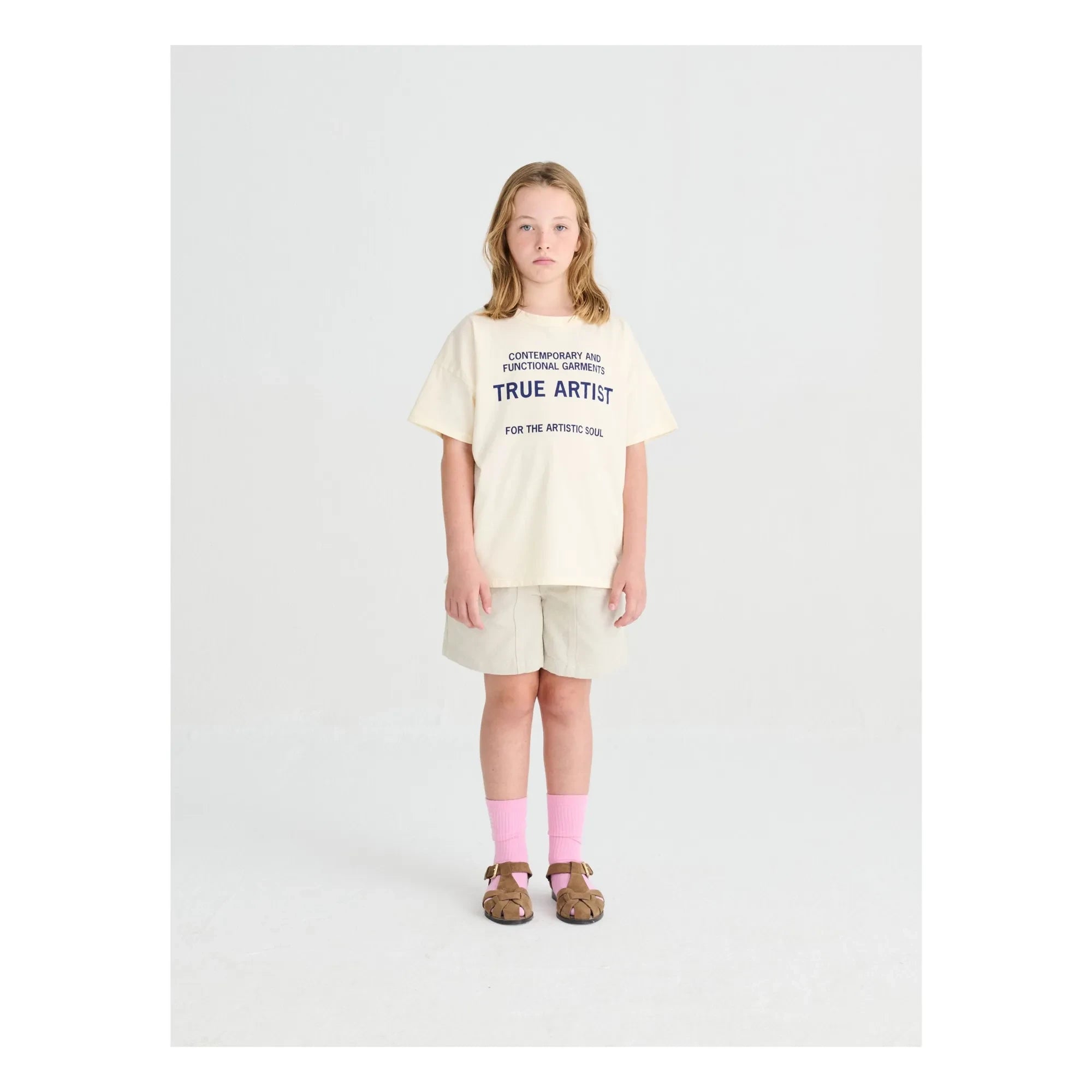 True Artist - Short N°13 Recycled Cotton | Heather grey