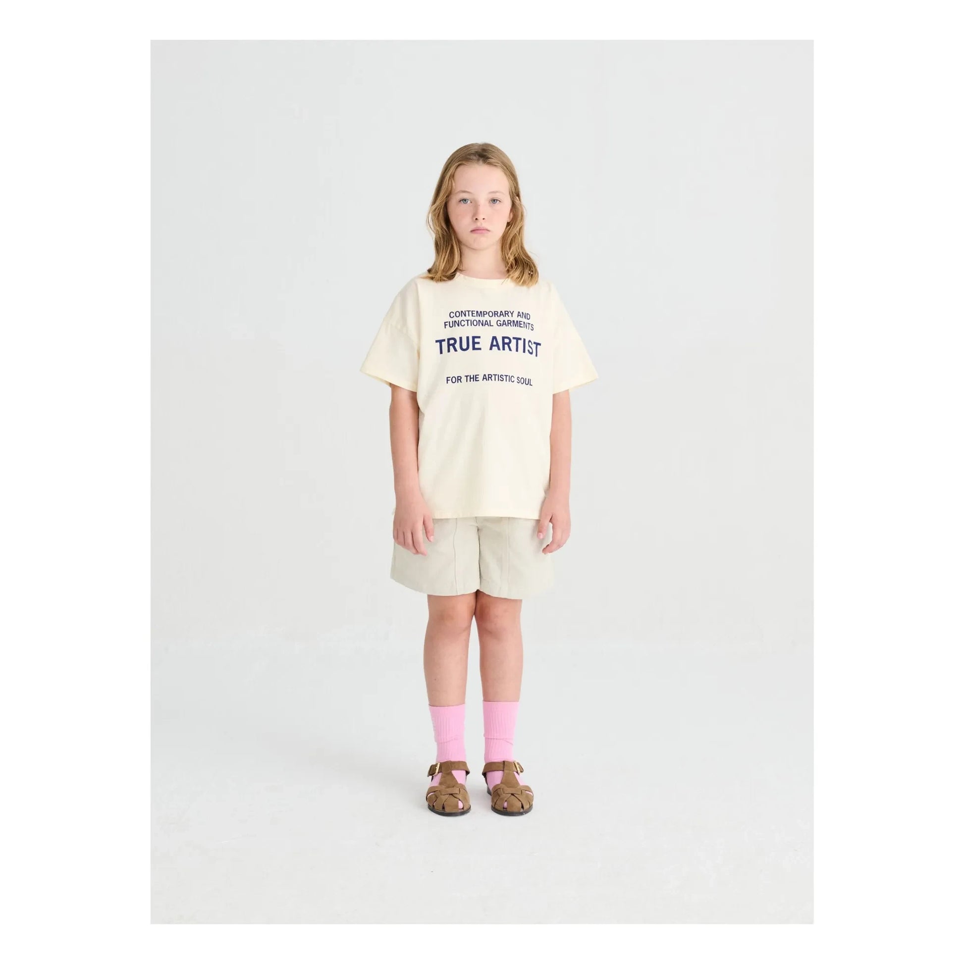 True Artist - Short N°13 Recycled Cotton | Heather grey