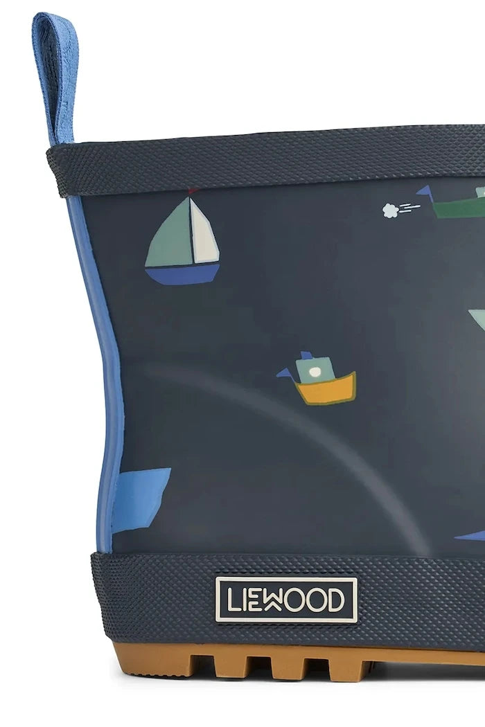 Liewood гумени ботуши за деца Tekla Printed Rainboot