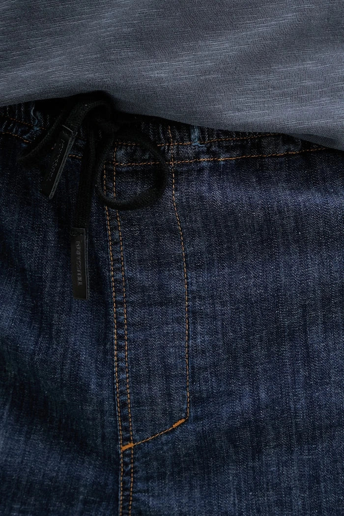 Trussardi Erkek Denim Kısa Pantolon