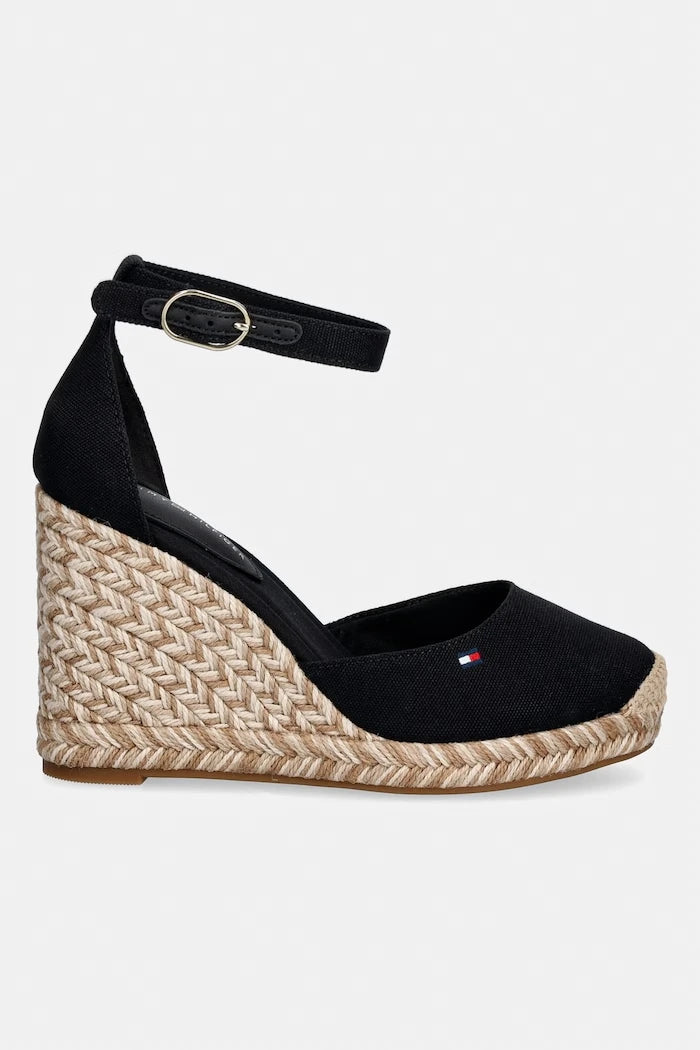 Tommy Hilfiger еспадрили дамски FLAG HIGH WEDGE ESPAD CLOSED TOE
