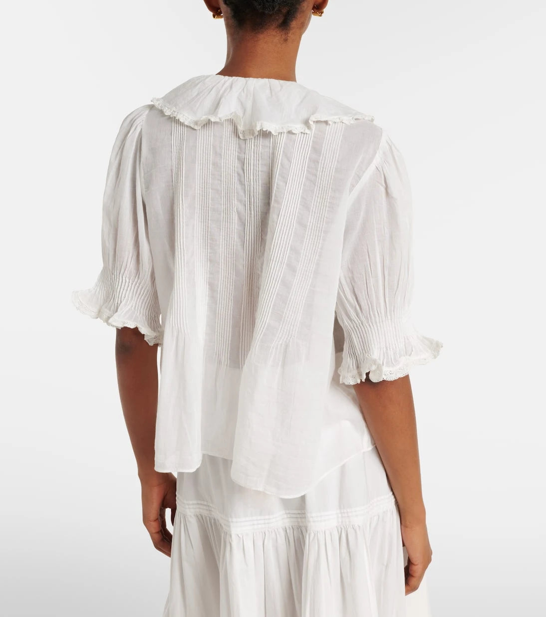 Dôen - Henri cotton voile top