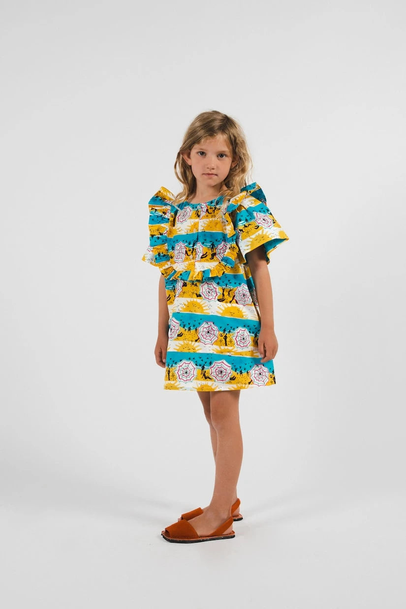Morley - Ummy ruffled printed cotton dress