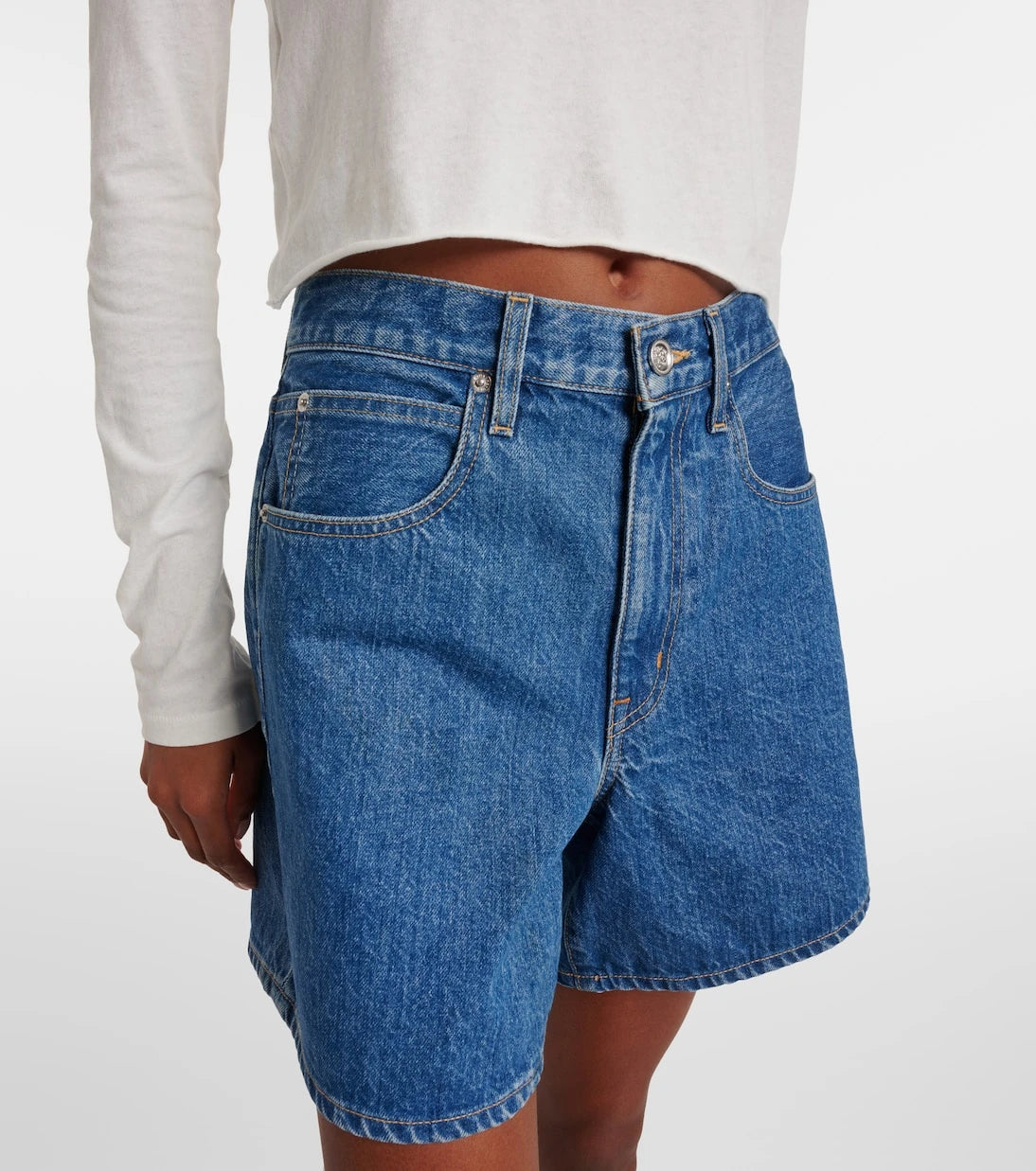 Slvrlake - Walker denim shorts