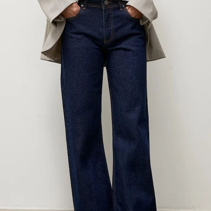 Kadın wide leg jean
