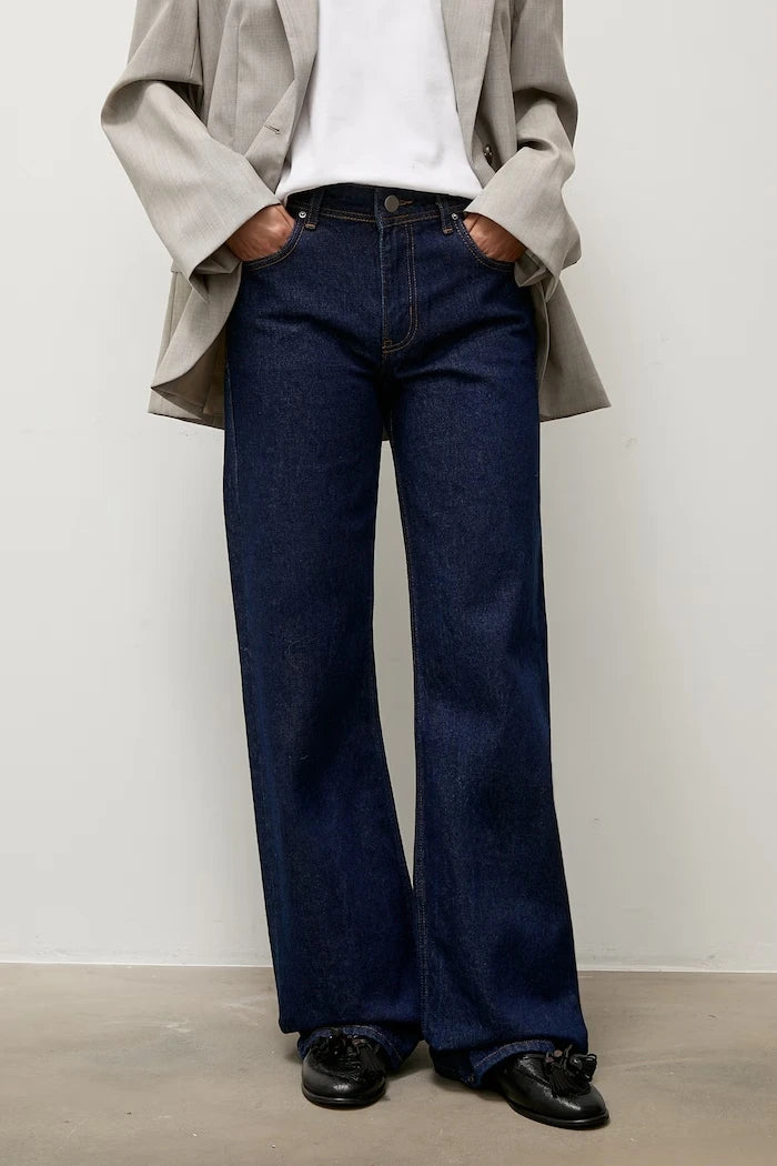 Kadın wide leg jean