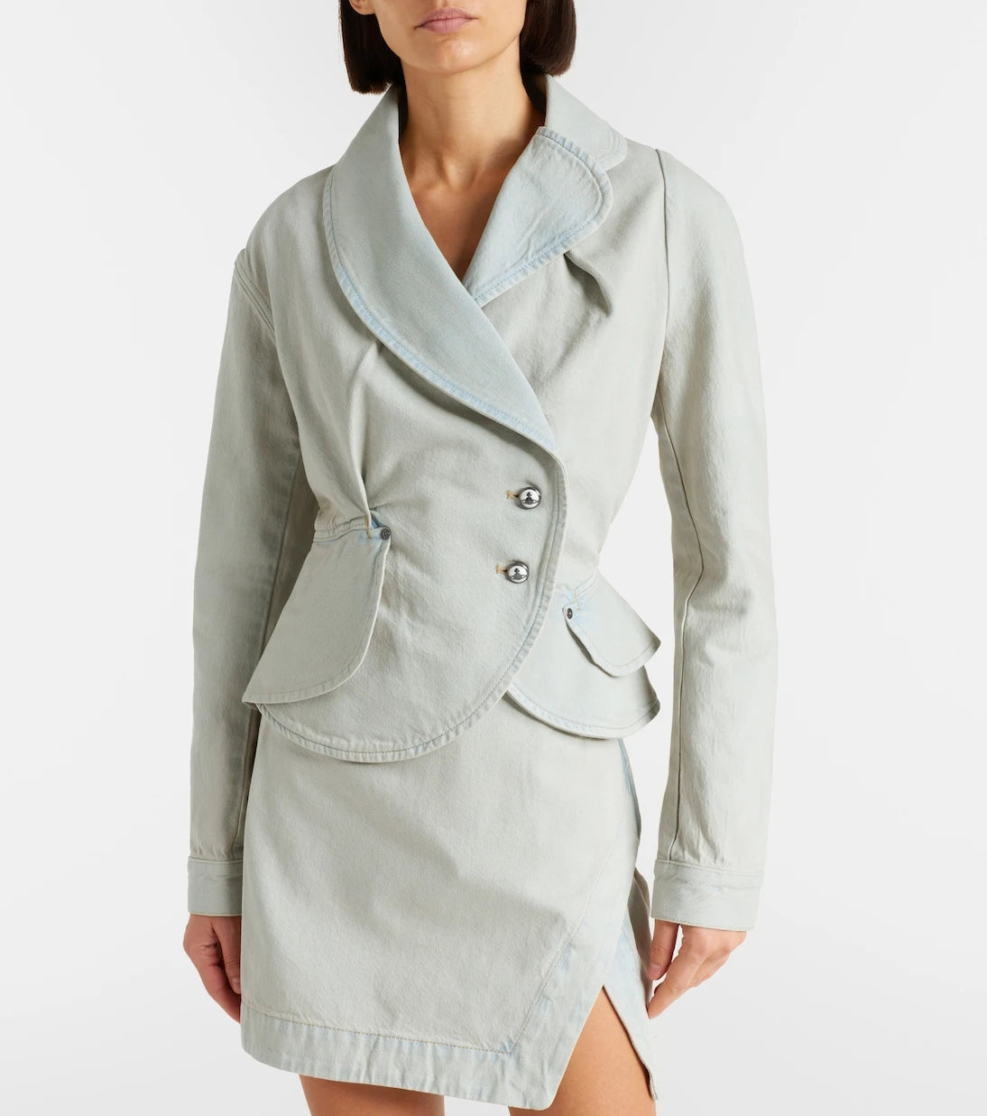 Vivienne Westwood - Stormy faded denim jacket