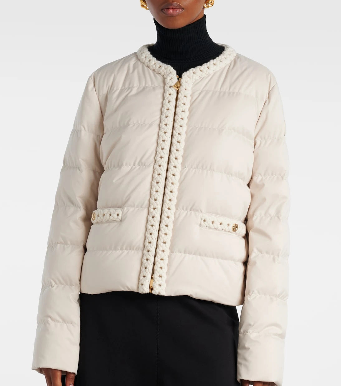 Moncler - سترة مبطنة بالريش