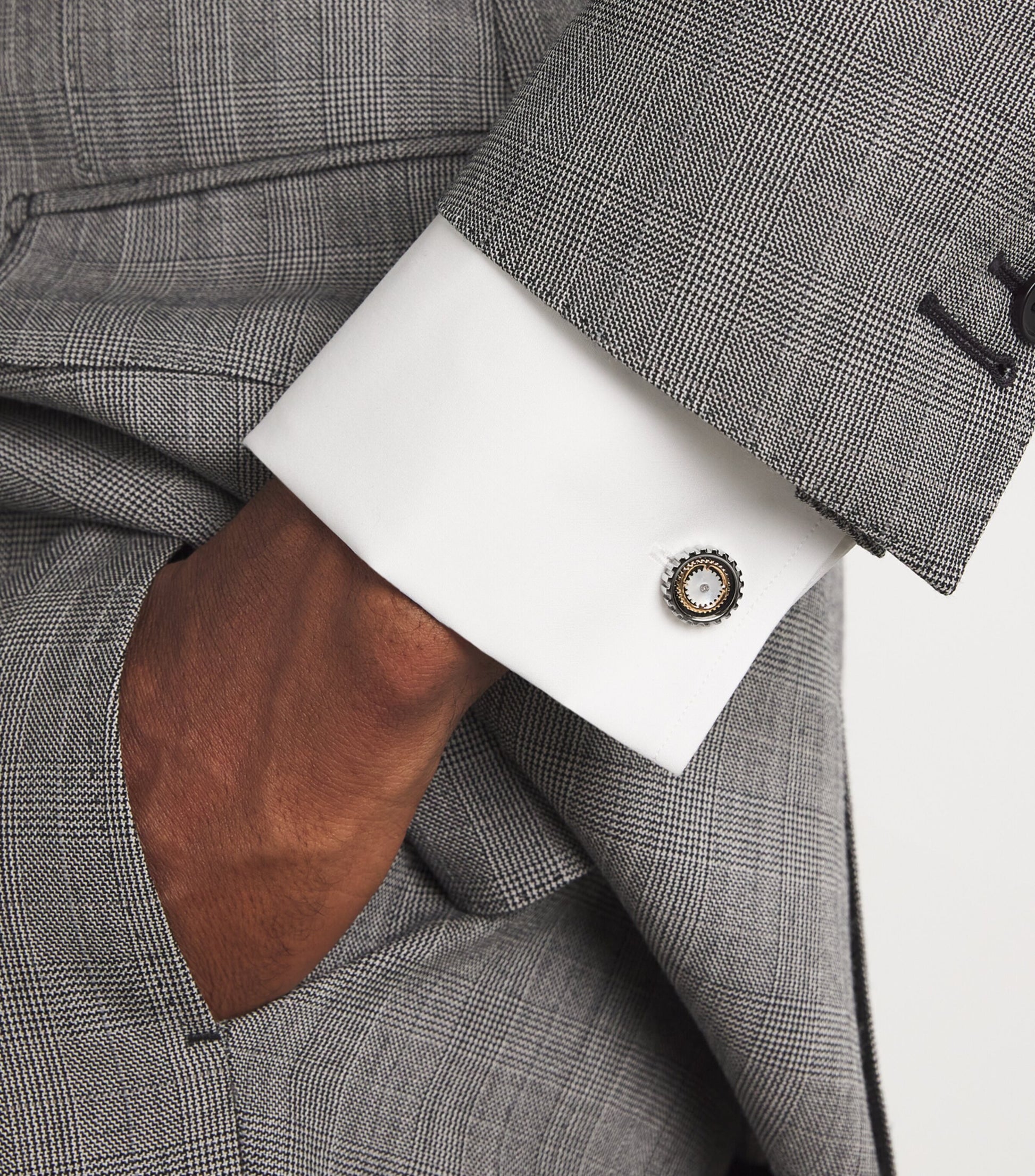 Rotare Gear Cufflinks