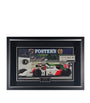 Ayrton Senna Race-Used 1993 Australian Grand Prix Wheelnut Framed Display