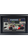 Ayrton Senna Race-Used 1993 Australian Grand Prix Wheelnut Framed Display