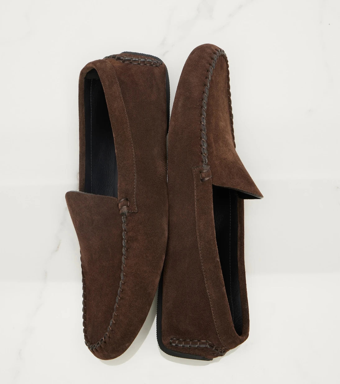 The Row - Lucca suede loafers