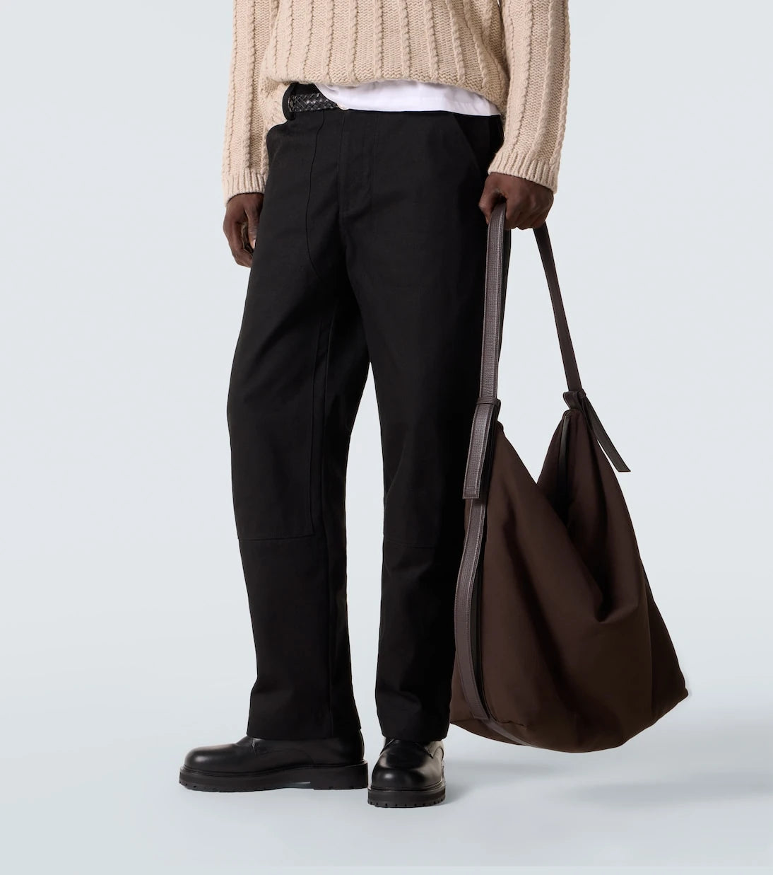 Studio Nicholson - Airport leather-trimmed tote bag