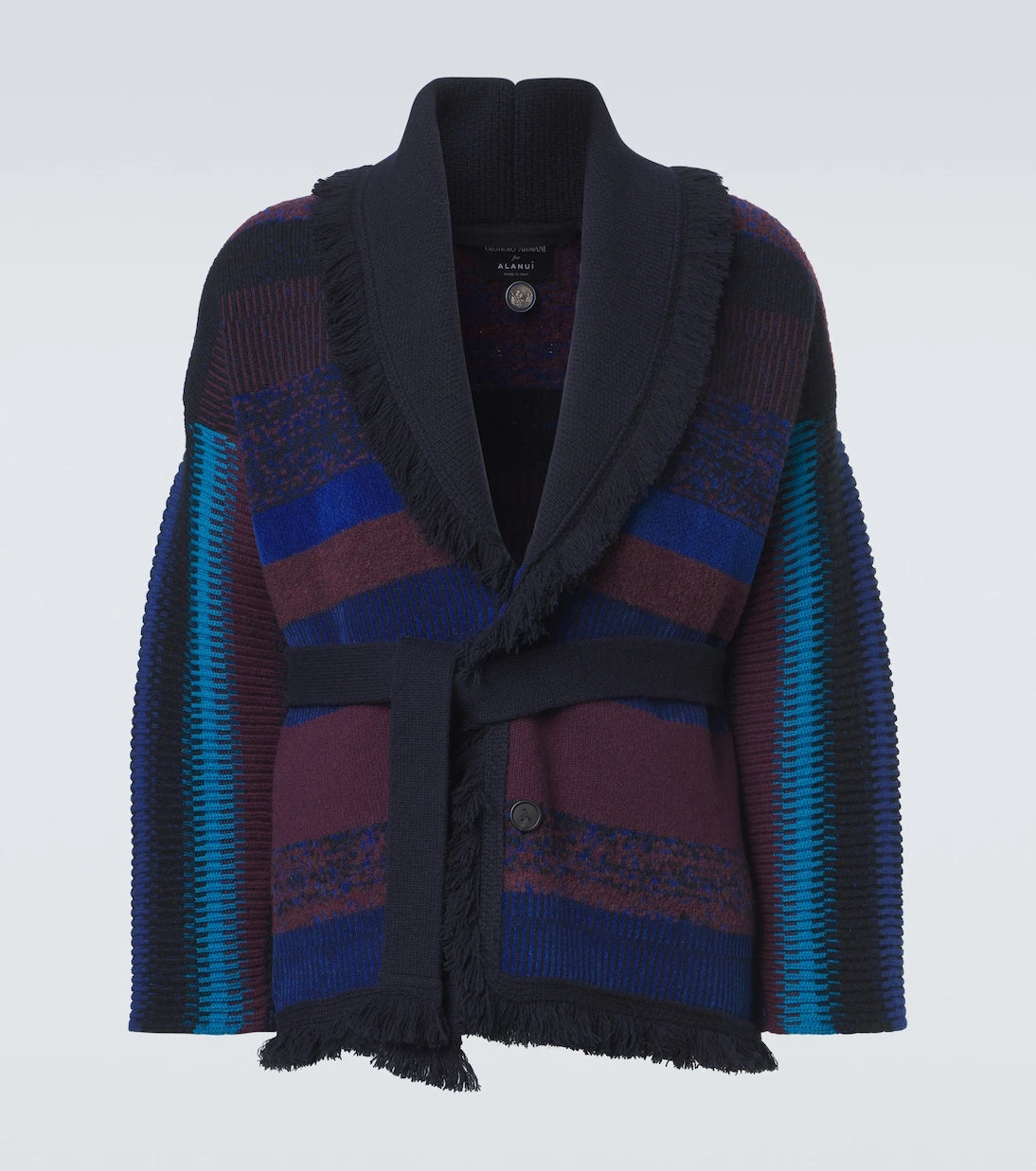 Giorgio Armani - x Alanui cashmere-blend cardigan