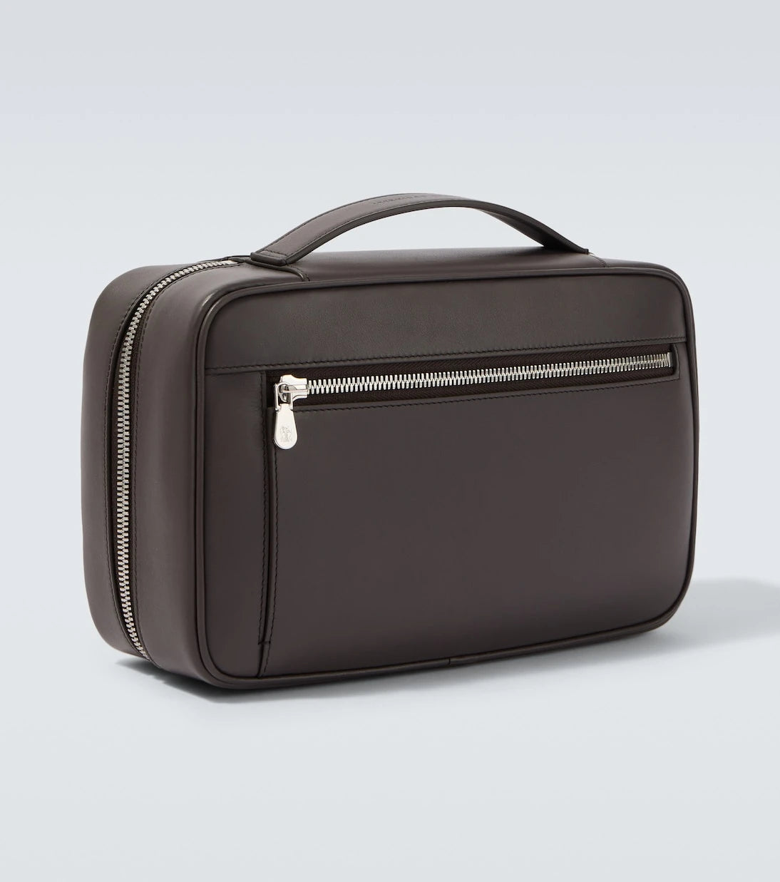 Brunello Cucinelli - Leather toiletry bag
