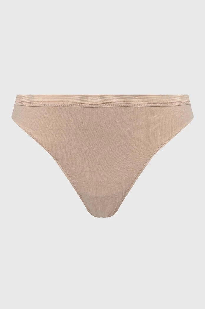Tommy Hilfiger kadın pamuklu elastan tanga 3'lü